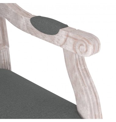  Krėslas, tamsiai pilkos spalvos, 54x59x99cm, audinys - Foteliai, krėslai - 6