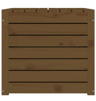  Sodo dėžė, medaus ruda, 101x50,5x46,5cm, pušies masyvas - Lauko spintelės, daiktadėžės - 7