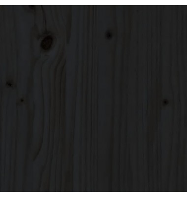 Lovos rėmas, juodos spalvos, 90x190cm, pušies medienos masyvas - Lovos - 7