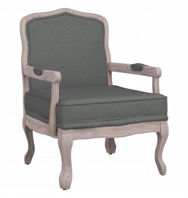  Krėslas, tamsiai pilkos spalvos, 64x64x90cm, audinys - Foteliai, krėslai - 2