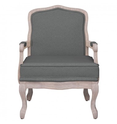  Krėslas, tamsiai pilkos spalvos, 64x64x90cm, audinys - Foteliai, krėslai - 3