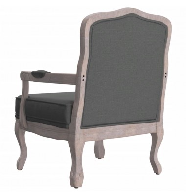  Krėslas, tamsiai pilkos spalvos, 64x64x90cm, audinys - Foteliai, krėslai - 5
