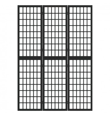  Kambario pertvara, juoda, 3 segmentai, 120x170cm, japoniška - Kambario pertvaros - 3