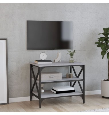  Televizoriaus spintelė, pilka ąžuolo, 60x40x50cm, mediena - Žurnaliniai staliukai - 1