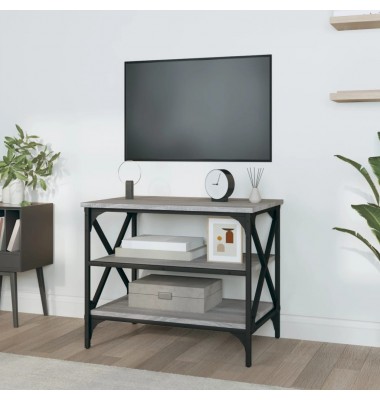  Televizoriaus spintelė, pilka ąžuolo, 60x40x50cm, mediena - Žurnaliniai staliukai - 3