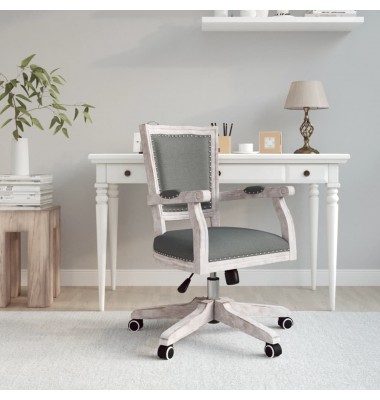  Pasukama biuro kėdė, tamsiai pilkos spalvos, audinys - Biuro kėdės - 1