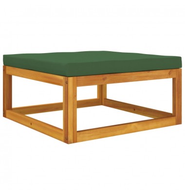  Sodo pakoja su žalios spalvos pagalvėle, akacijos masyvas - Moduliniai lauko baldai - 5