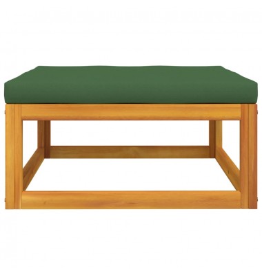  Sodo pakoja su žalios spalvos pagalvėle, akacijos masyvas - Moduliniai lauko baldai - 6