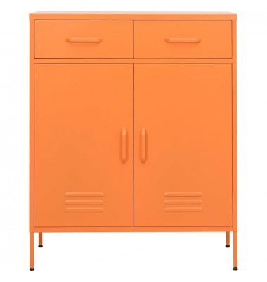  Sandėliavimo spintelė, oranžinė, 80x35x101,5cm, plienas - Biuro spintos, spintelės - 2