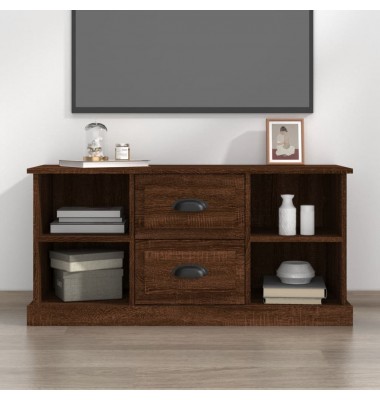  Televizoriaus spintelė, ruda ąžuolo, 99,5x35,5x48cm, mediena - TV spintelės - 1