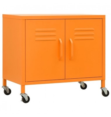  Sandėliavimo spintelė, oranžinės spalvos, 60x35x56cm, plienas - Biuro spintos, spintelės - 2