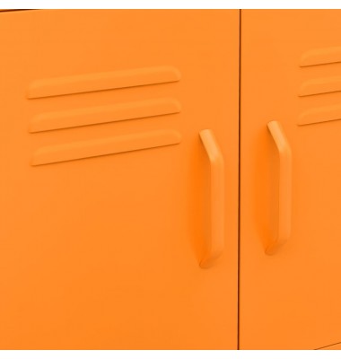  Sandėliavimo spintelė, oranžinės spalvos, 60x35x56cm, plienas - Biuro spintos, spintelės - 7
