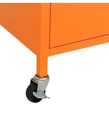  Sandėliavimo spintelė, oranžinės spalvos, 60x35x56cm, plienas - Biuro spintos, spintelės - 8