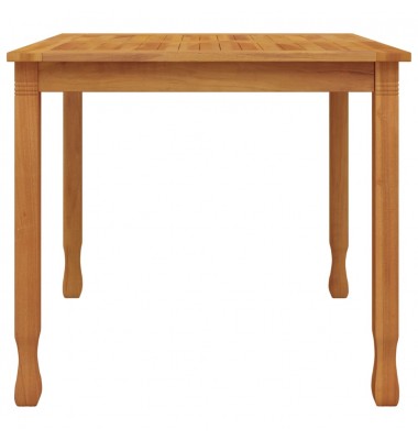  Sodo valgomojo stalas, 85x85x75cm, tikmedžio medienos masyvas - Lauko stalai, staliukai - 3