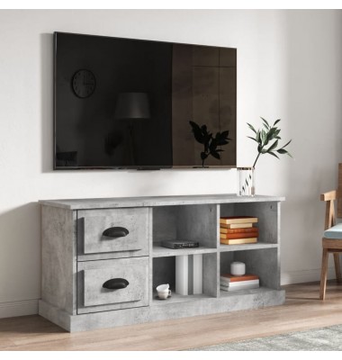 Televizoriaus spintelė, betono pilka, 102x35,5x47,5cm, mediena - TV spintelės - 1