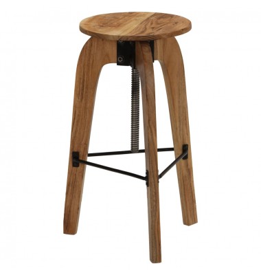  Baro kėdės, 2vnt., akacijos medienos masyvas - Baro kėdės - 2