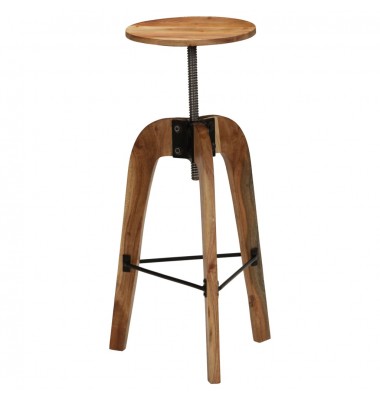  Baro kėdės, 2vnt., akacijos medienos masyvas - Baro kėdės - 5