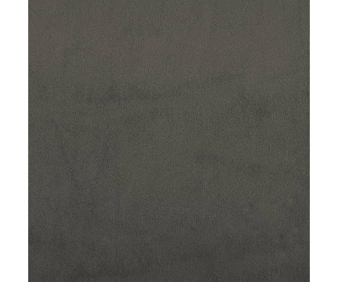  Spyruoklinis čiužinys, tamsiai pilkas, 100x200x20 cm, aksomas - Čiužiniai - 6