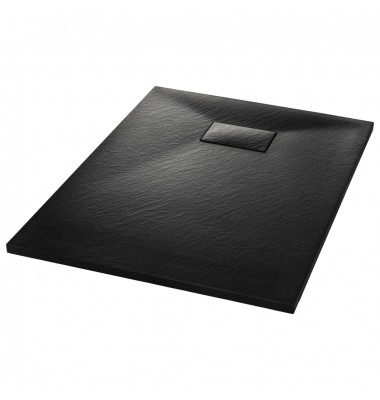  Dušo padėklas, juodos spalvos, 100x70 cm, lieto lakšto junginys - Dušo padėklai - 2