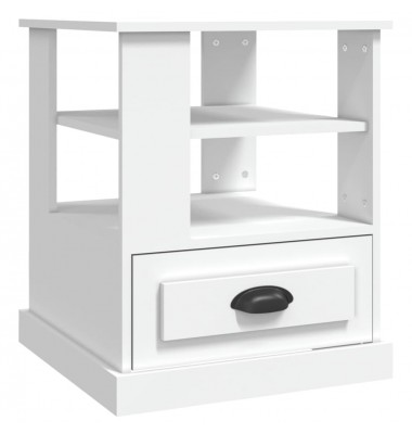  Staliukas, baltas, 50x50x60cm, apdirbta mediena - Žurnaliniai staliukai - 2