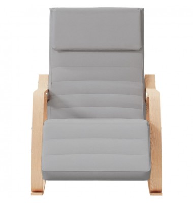  Supama kėdė, šviesiai pilkos spalvos, audinys - Supamos kėdės - 3