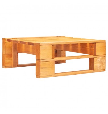  Sodo otomanė iš paletės, medaus rudos spalvos, mediena - Moduliniai lauko baldai - 1