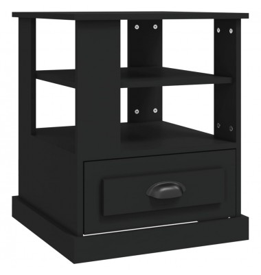  Staliukas, juodos spalvos, 50x50x60cm, apdirbta mediena - Žurnaliniai staliukai - 2