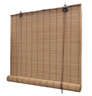 Roletas, rudos spalvos, 150x220cm, bambukas - Roletai ir žaliuzės - 1