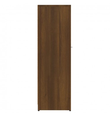  Vonios spintelė, ruda ąžuolo, 30x30x95cm, apdirbta mediena - Vonios baldų komplektai - 7