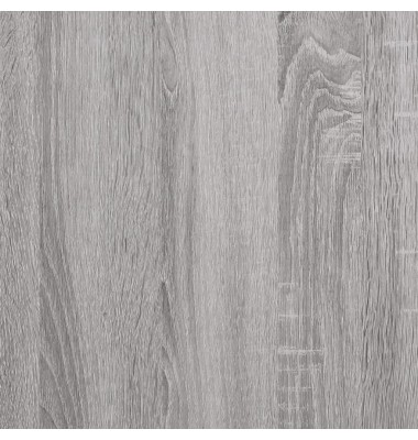  Naktinė spintelė, pilka ąžuolo, 50x36x60cm, apdirbta mediena - Naktinės spintelės - 9