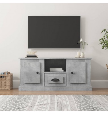  Televizoriaus spintelė, betono pilka, 100x35,5x45cm, mediena - TV spintelės - 1