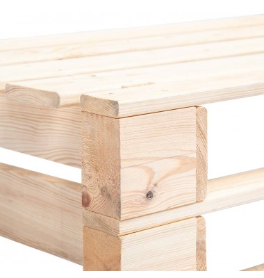  Kampinė sodo sofa iš palečių, impregnuota pušies mediena - Moduliniai lauko baldai - 4
