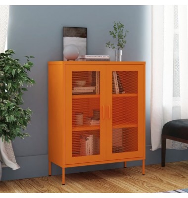  Sandėliavimo spintelė, oranžinė, 80x35x101,5cm, plienas - Biuro spintos, spintelės - 1