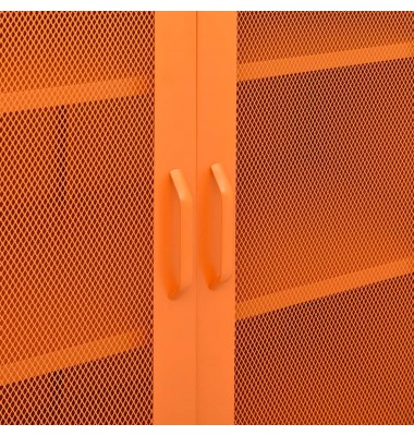  Sandėliavimo spintelė, oranžinė, 80x35x101,5cm, plienas - Biuro spintos, spintelės - 8