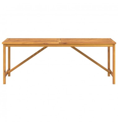  Sodo valgomojo stalas, 200x90x74cm, akacijos medienos masyvas - Lauko stalai, staliukai - 3