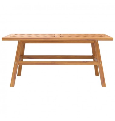  Kavos staliukas, 100x50x45cm, akacijos medienos masyvas - Lauko stalai, staliukai - 3