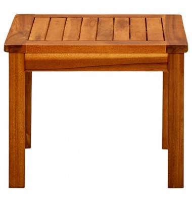  Sodo kavos staliukas, 45x45x36cm, akacijos medienos masyvas - Lauko stalai, staliukai - 2