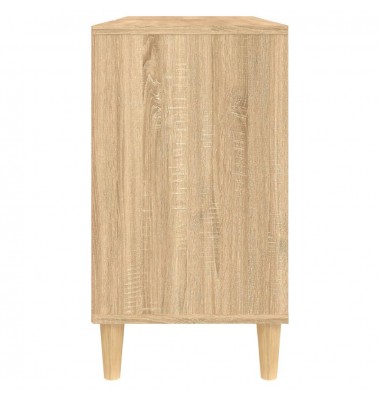  Spintelė praustuvui, ąžuolo, 80x33x60cm, apdirbta mediena - Vonios spintelės, veidrodžiai - 8