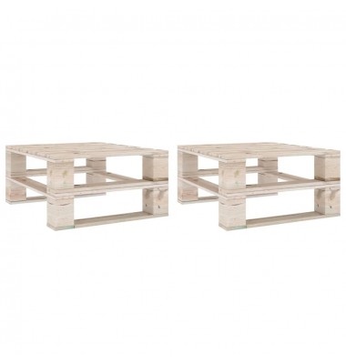  Sodo stalai iš palečių, 2vnt., impregnuota pušies mediena - Lauko stalai, staliukai - 1