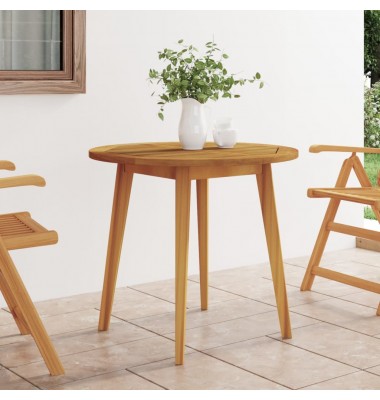  Sodo stalas, 85x75cm, akacijos medienos masyvas - Lauko stalai, staliukai - 1