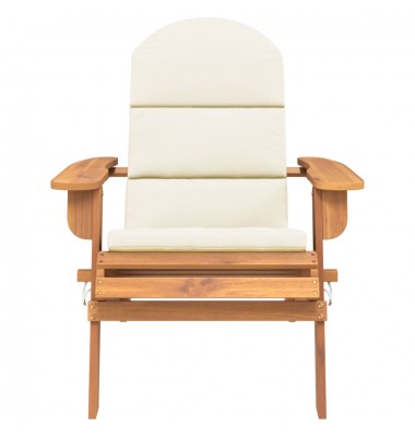  Sodo adirondack kėdė su pagalvėlėmis, akacijos medienos masyvas - Lauko kėdės - 3