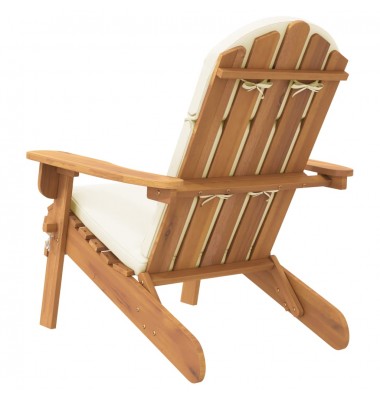  Sodo adirondack kėdė su pagalvėlėmis, akacijos medienos masyvas - Lauko kėdės - 5