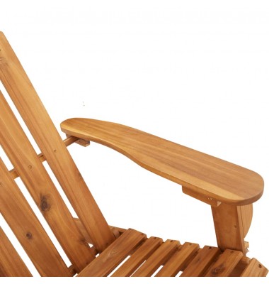  Sodo adirondack kėdė su pagalvėlėmis, akacijos medienos masyvas - Lauko kėdės - 7