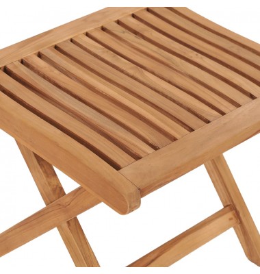  Sulankstoma pakoja, 46,5x49x41,5cm, tikmedžio medienos masyvas - Moduliniai lauko baldai - 5