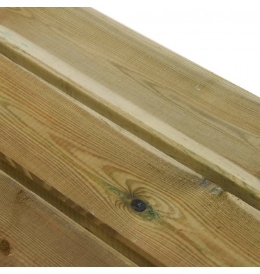  Sodo suoliukas, 110cm, impregnuotos pušies medienos masyvas - Lauko suolai, suoliukai - 6