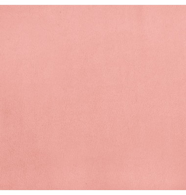  Spyruoklinis čiužinys, rožinės spalvos, 100x200x20 cm, aksomas - Čiužiniai - 6