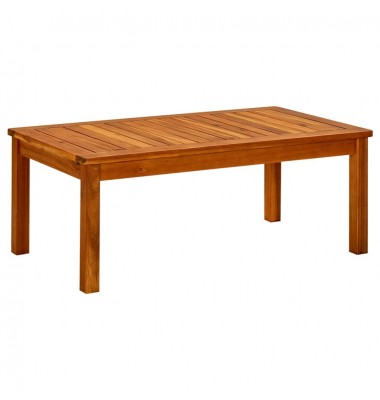  Sodo kavos staliukas, 90x50x36cm, akacijos medienos masyvas - Lauko stalai, staliukai - 1