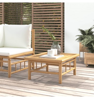  Sodo stalas, 65x55x30cm, bambukas - Moduliniai lauko baldai - 1
