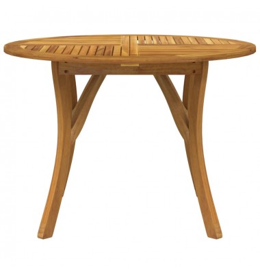  Sodo stalas, 110cm skersmens, akacijos medienos masyvas - Lauko stalai, staliukai - 3