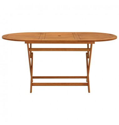  Sulankstomas sodo stalas, 160x85x75cm, eukalipto masyvas - Lauko stalai, staliukai - 2